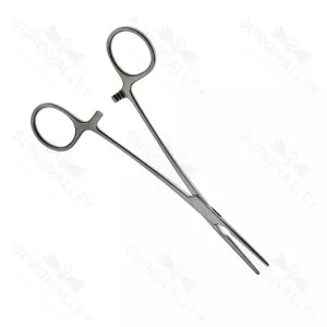 Debakey Bainbridge Clamp Straight & Curved Debakey Type Jaw 1 X 2 Teeth – surgivalley (SV-10-2870)