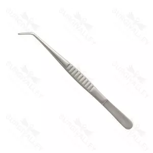 Debakey Dissecting Forceps Angled 1.5mm Atraumatic Jaw – surgivalley (SV-10-2875)