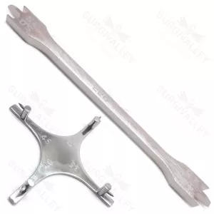 Dental Bracket Height Gauge 022 & Boone Gauge 3.5mm 4mm 4.5mm 5mm Orthodontic Stainless Steel Instruments – surgivalley (SV-10-2203)