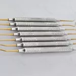 Gold Plated Restorative Composite Filling Instruments Set Of 5 Pieces