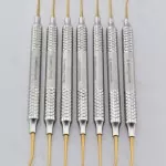 Gold Plated Restorative Composite Filling Instruments Set Of 5 Pieces