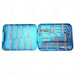 Quick Coupling Drill Bits &amp; Drill Guide Set of 11 Pieces Orthopedic Instruments