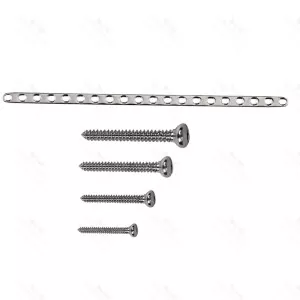 Maxillofacial Titanium Mini Plate 20 Holes With 20 Pcs Screw 2.0 mm – surgivalley (SV-10-1423)