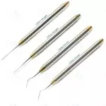 Set Of 4 Dental Periotome Scaler PDL Periodontal Ligament Atraumatic Extraction