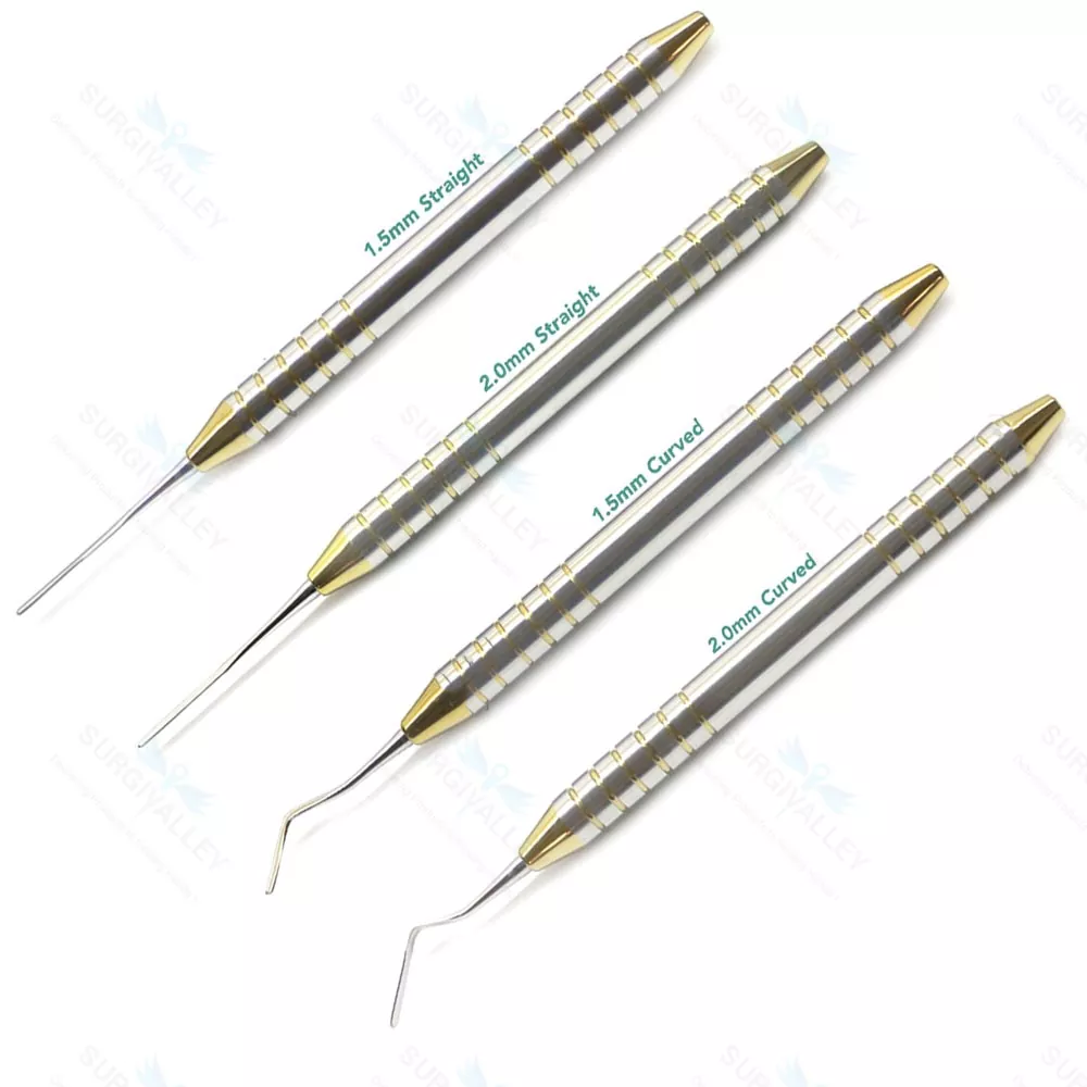 Set Of 4 Dental Periotome Scaler PDL Periodontal Ligament Atraumatic Extraction