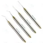 Set Of 4 Dental Periotome Scaler PDL Periodontal Ligament Atraumatic Extraction