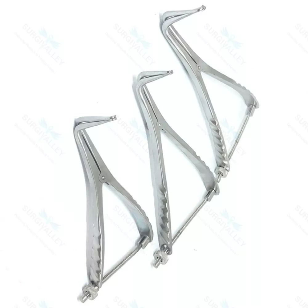 Set of 3 stifle distractor with spinlock 15cm,19cm,21cm orthopedic instruments