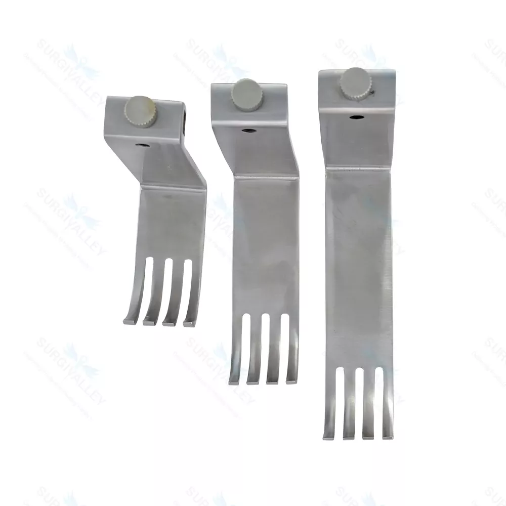 Charnley Initial Incision Retractor Hip Surgery Instrument Set 4pcs