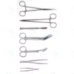 Tc Mayo Dressing Scissors with Tonsil Needle Surgical instruments Lot of 9 pcs