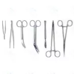 Tc Mayo Dressing Scissors with Tonsil Needle Surgical instruments Lot of 9 pcs