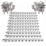 Veterinary 3.5mm LCP Small Fragment Plate 25pcs & 3.5mm LCP Screw 100pcs