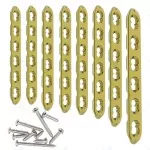 Veterinary LCP One Third 3.5mm Plate Set of 14pcs + Screw 100pc