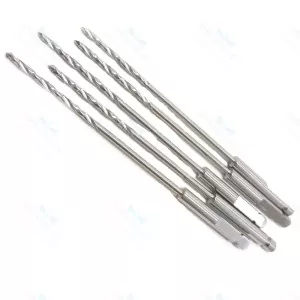 Veterinary Q.C. Drill Bit 2.0mm x 100mm Surgical Instruments (Lot of 5 pcs) SS – surgivalley (SV-10-1258)