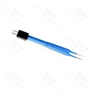 Iris Bipolar Straight Usa 2 Pin Bipolar Forceps – surgivalley (SV-10-3178)