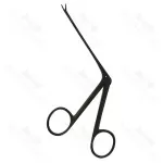Beale Aural Forceps Triangular Jaws Extra Fine Black 150mm Ent Instruments