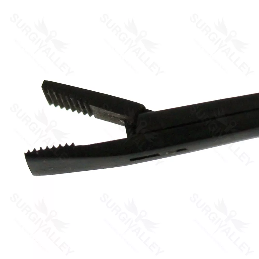 Beale Aural Forceps Triangular Jaws Extra Fine Black 150mm Ent Instruments