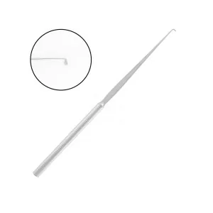 Wagener Nerve Vessel Hook Probe Ended Tip 5 mm Round Handle Short Non Sterile Reusable 15cm – surgivalley (SV-10-2797)
