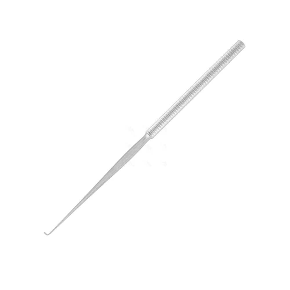 Wagener Nerve Vessel Hook Probe Ended Tip 5 mm Round Handle Short Non Sterile Reusable 15cm