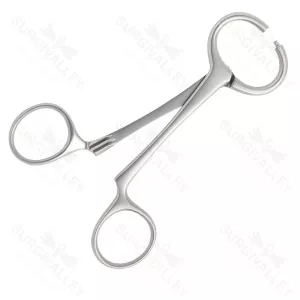 Collingwood Stewart Hernia Forceps Ring Bladed Screw Joint Stainless Steel Surgical Instruments – surgivalley (SV-10-814)