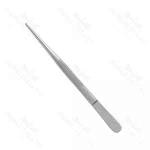 Continental Pattern Dissecting Forceps Serrated Jaw Narrow End More Delicate – surgivalley (SV-10-815)