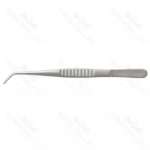 Debakey Atraumatic Forceps Tip 2mm Angled Jaw 160mm General Surgery Instruments – surgivalley (SV-10-823)