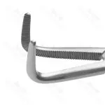 Mcdougal Clamp Angled Right Fully Serrated Stainless Steel