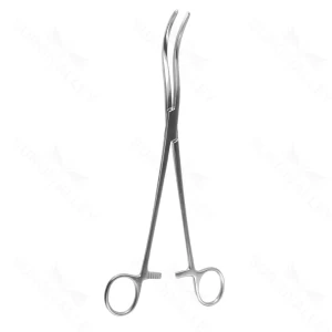 9 1/2″ Guyon Vessel Clamp – dbl cvd – surgivalley (S01-72-00-40)