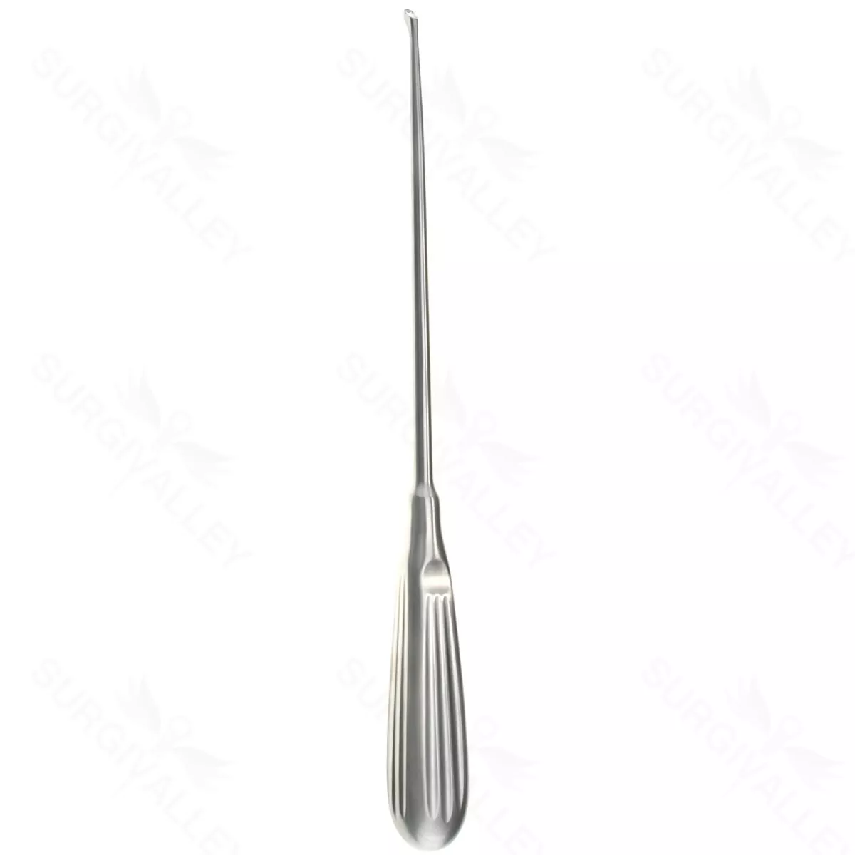 10″ Bushe Bone Curette – 3mm rev-ang