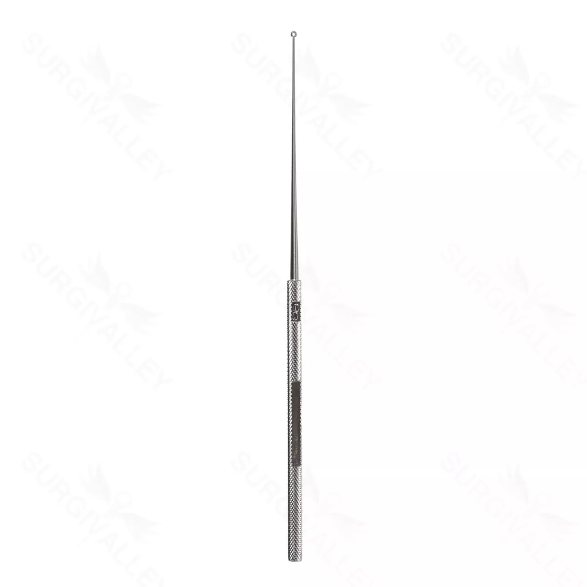 1.0mm Buck Ear Curette sz 00 straight dull