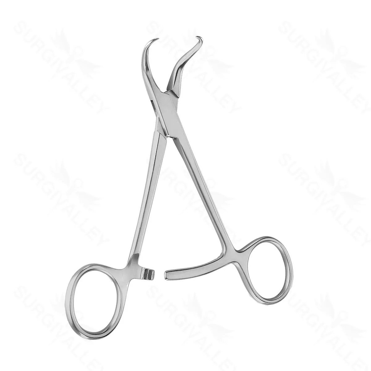 4 3/4″ Stagbeetle Bone Reduction Forceps Curved