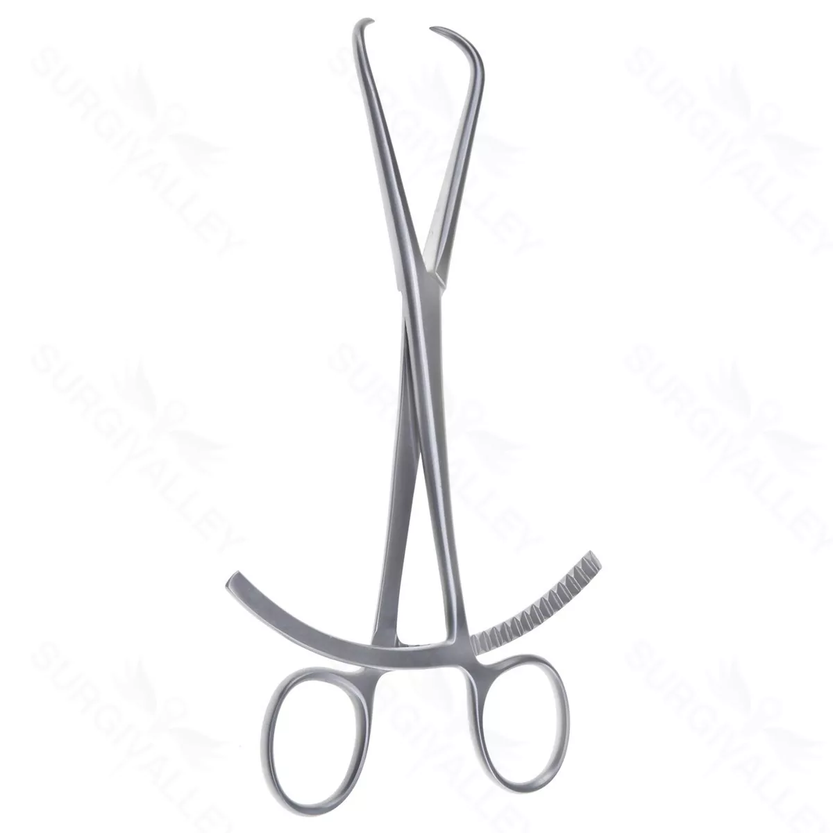 8″ Bone Reduction Forceps straight
