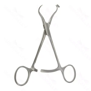 5 1/4″ Bone Holding Forceps w/drill guide – surgivalley (S01-78-00-475)