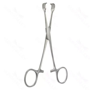 6″ ( Triple Hook ) Lahey Traction Forceps 3×3 prong – surgivalley (S01-79-00-218)