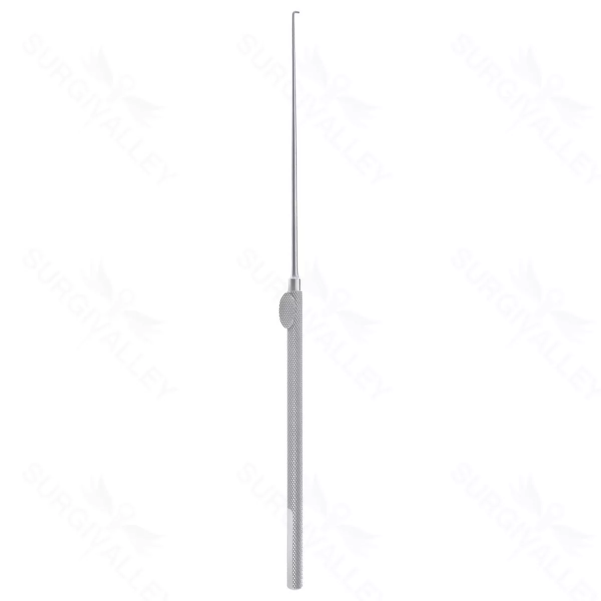 7 1/4″ Krayenbuehl Nerve Hook w/finger rest – sm blnt