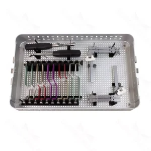 T-Line Retractor 1-level case with tray – surgivalley (S01-82-00-1188)