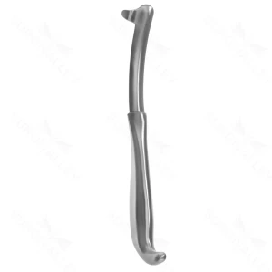 8″ Bauer Intraoral Sigmoid Notch Retractor – Left – surgivalley (S01-82-00-1591)