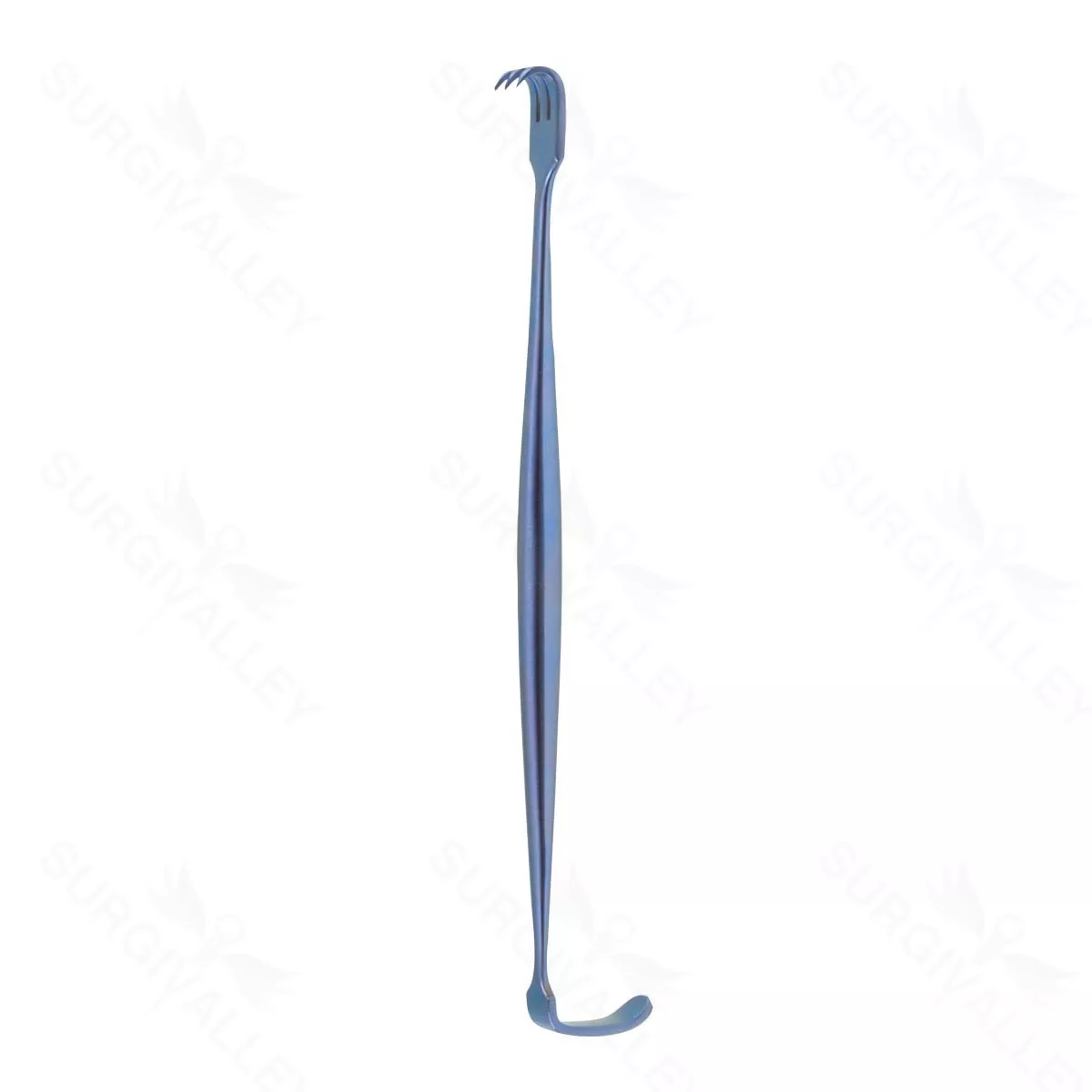 Senn Retractor – dbl end shrp prngs titanium