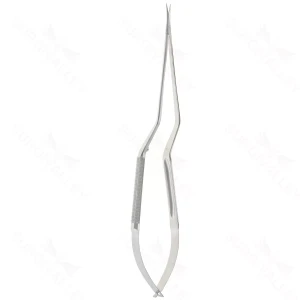 Micro Scissors – round handle 8.5cm shaft straight blades – surgivalley (S01-83-00-547)