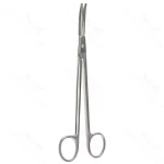 7″ Boettcher Tonsil Scissors dbl edg bld strong cve