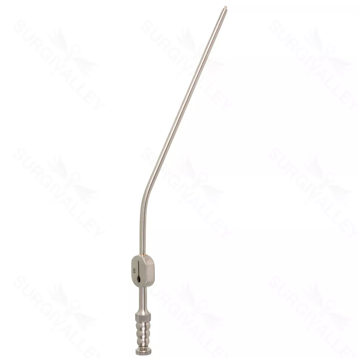 Raindrop Suction Tube – 10fr tapered angled W/L 5″