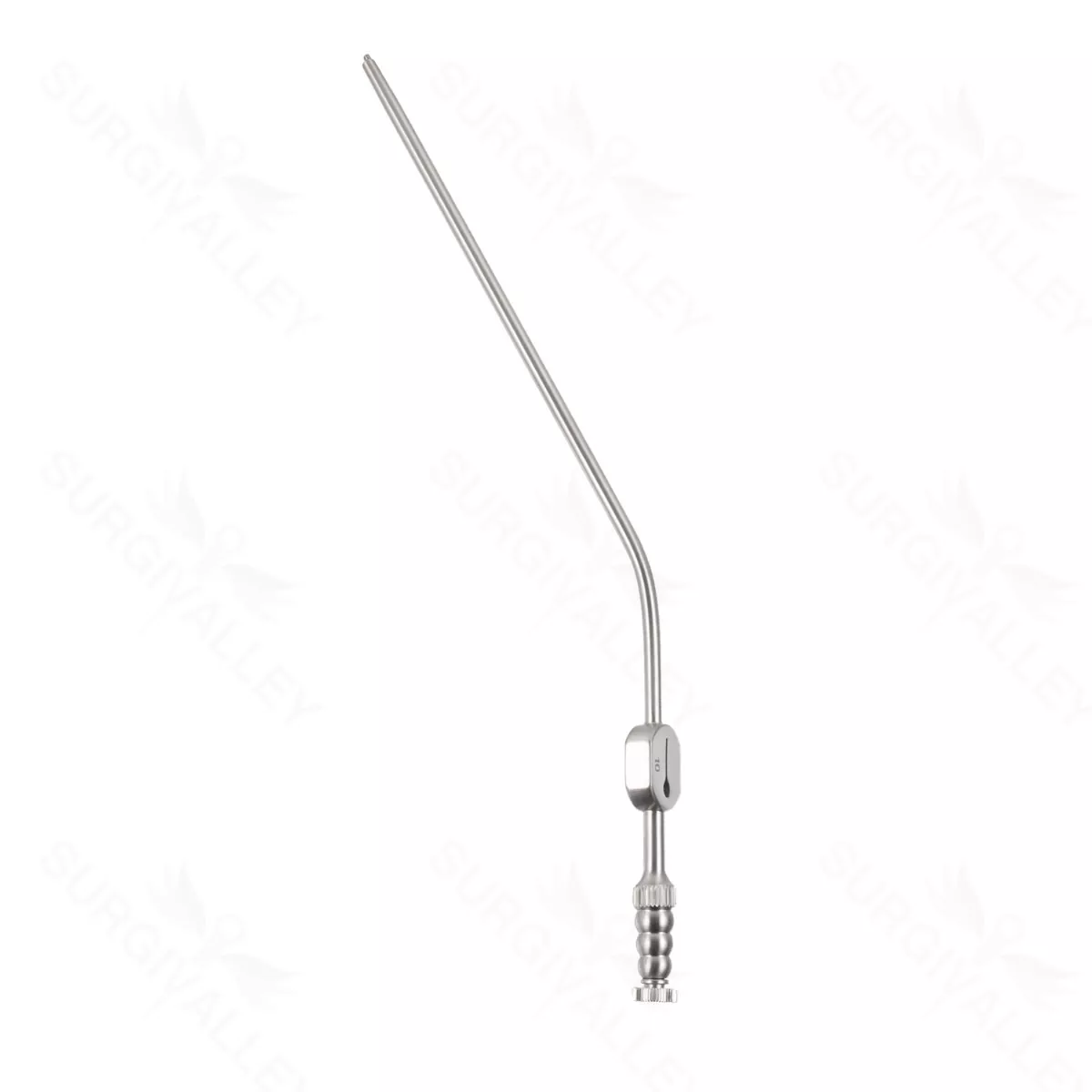 Raindrop Suction Tube – 10fr tapered angled W/L 6″