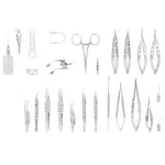 Lid Conjunctiva Surgical Instrument Set
