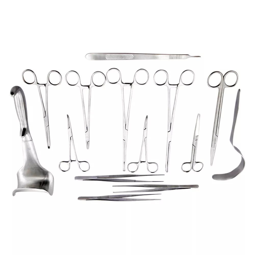 Or Grade Cesarean Section Surgical Instruments Set Of 25 Pieces