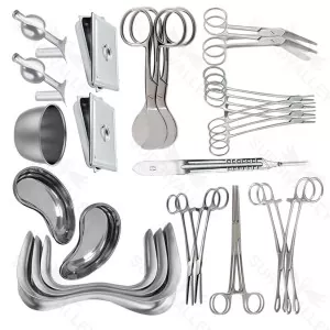 Gynecology Physiology Dissecting Basic Surgery Set – surgivalley (SV-98-1160)