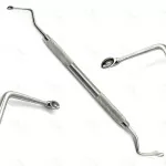 Hemingway Bone Curettes 2 Pcs Cleaning the Alveolus Bone Fragments Dental Tools New