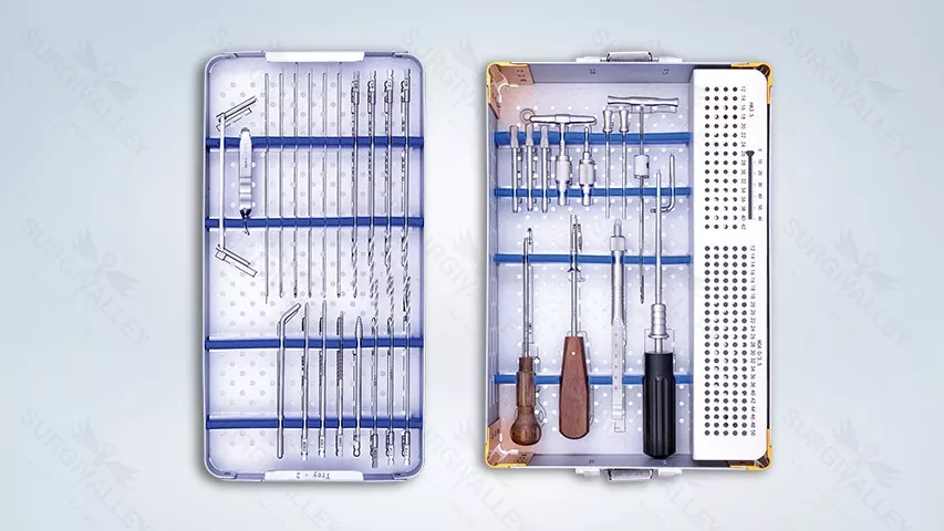 4.5mm Locking Instruments Set Of Orthopedic Instruments Sets