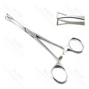 Collin Intestinal Forceps Grasping Lung Tissue Fine Quality Surgical Instruments 20.3cm – surgivalley (SV-10-2841)