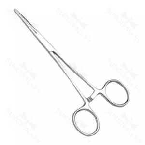 Crile Hemostatic Forceps Straight 5 1/2" Veterinary Instrument – surgivalley (SV-10-2845)
